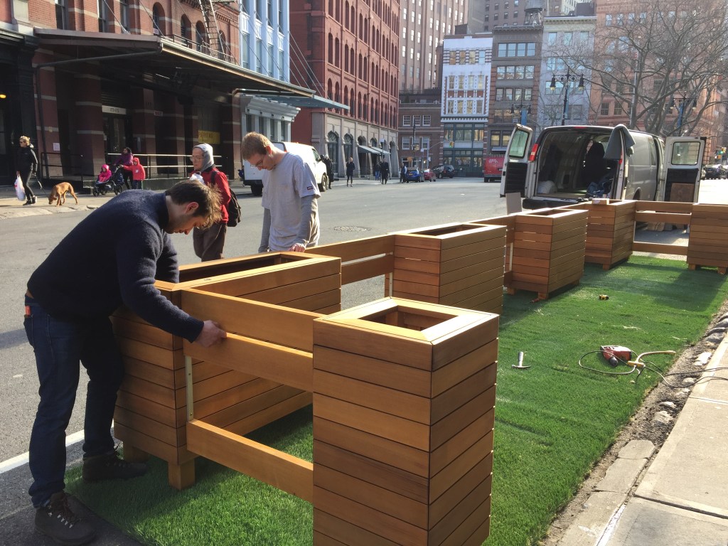 Manhattan BP Asks DOT To Take Street Parking For Street Seating