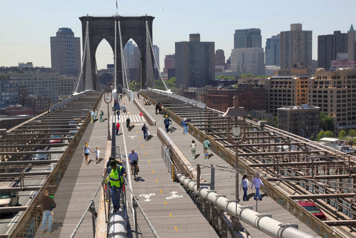 DOT Announces It May Announce Another Brooklyn Bridge Traffic Study