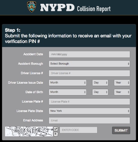 With a Few Adjustments, NYPD Could Make Crash Reports Publicly Accessible