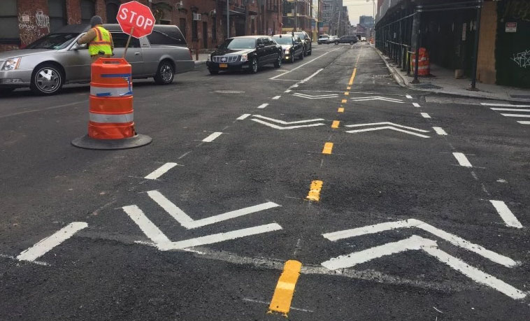 Brooklyn Waterfront Greenway Coming to Life on West Street
