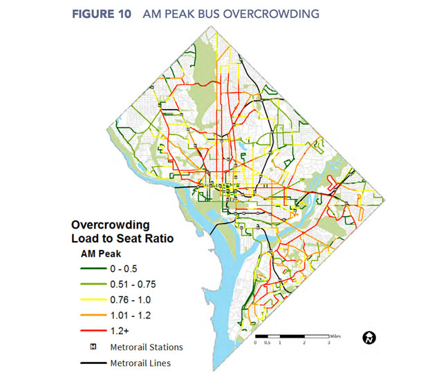 Want to See Where Transit and Biking Need a Boost? D.C. Has a Map for That