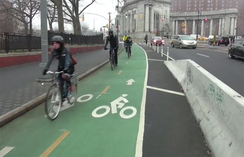 Street Transformation: The Chrystie Street Protected Bike Lane