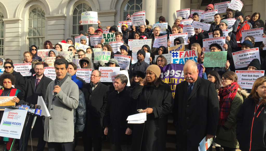 Council Members Press City Hall for Half-Priced MetroCards for Low-Income New Yorkers