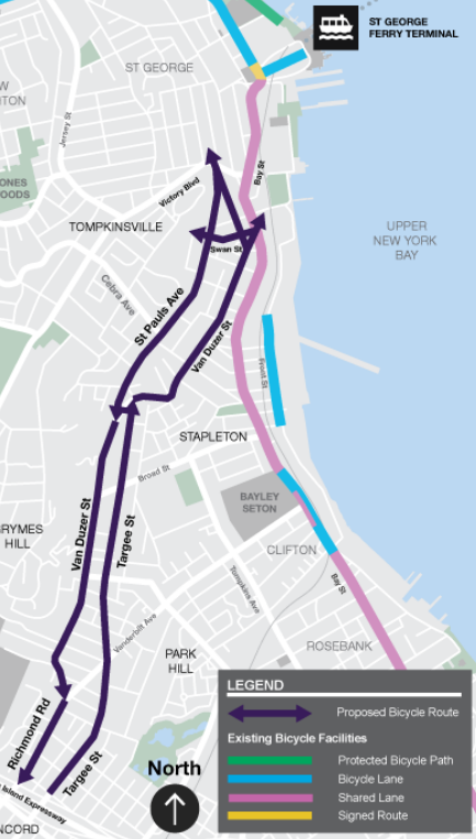 The Van Duzer Street corridor. Image: DOT