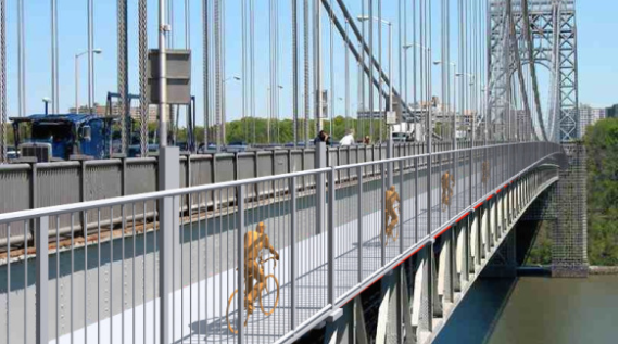 There’s Still Time to Ask the Port Authority For Wider GWB Paths