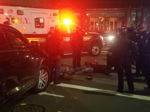 Uber Driver Injures Cyclist at Hudson River Greenway Crossing