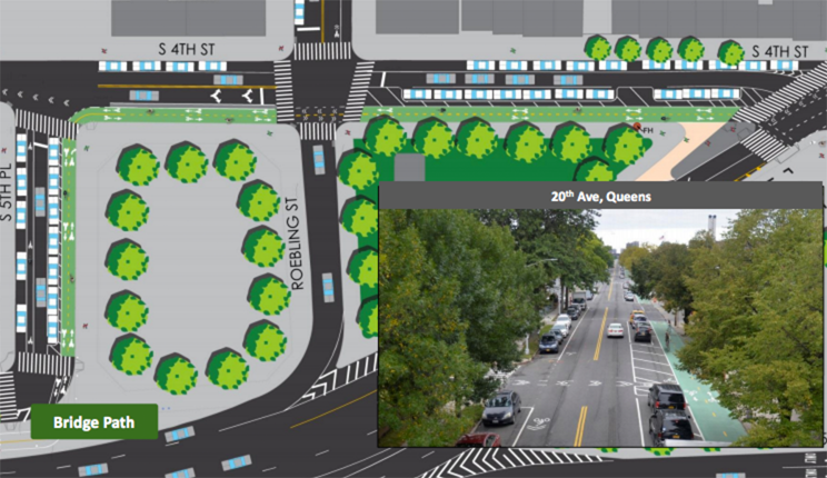 DOT Plans Better Bike Connections for Brooklyn Side of Williamsburg Bridge