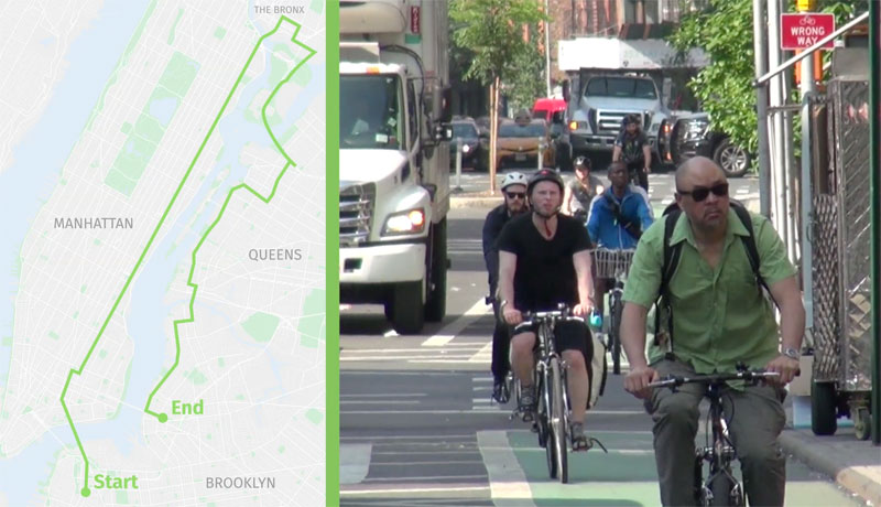 The 4-Boro Protected Bike Lane Ride