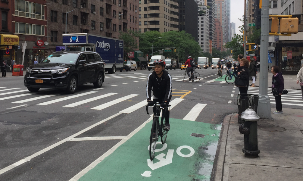 Eyes on the Street: The Shrinking Second Avenue Bike Lane Gap