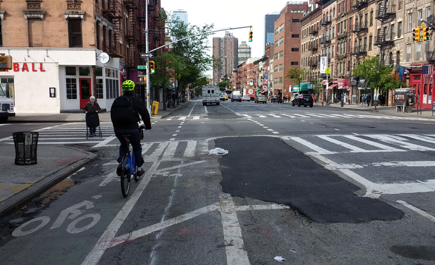 What Happened to the Pedestrian Islands on Ninth Avenue in Hell’s Kitchen?