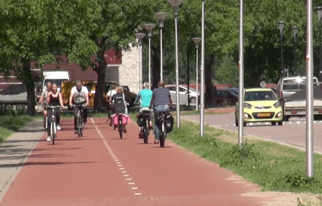 Biking a Dutch Cycle Superhighway