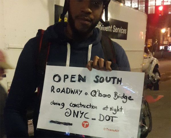 DOT Has Closed the Queensboro Bridge Bike/Ped Path Overnight for 16 of the Past 24 Months