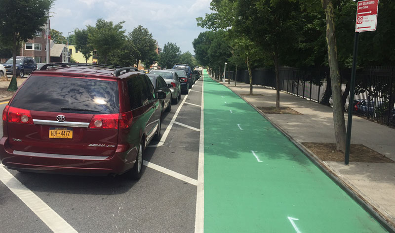 Eyes on the Street: Introducing the 111th Street Protected Bike Lane