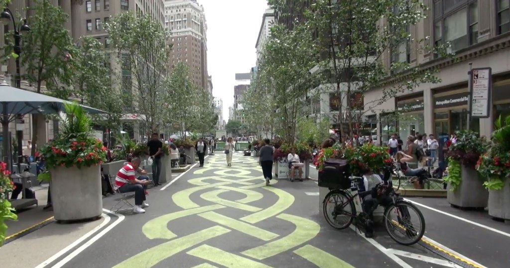 Shared Space, Broadway’s Car-Free Garden, and Other Summer Highlights From NYC DOT