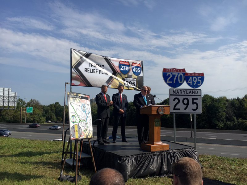 Maryland Governor Larry Hogan’s Bogus Fiscal Conservatism Doesn’t Apply to Highways