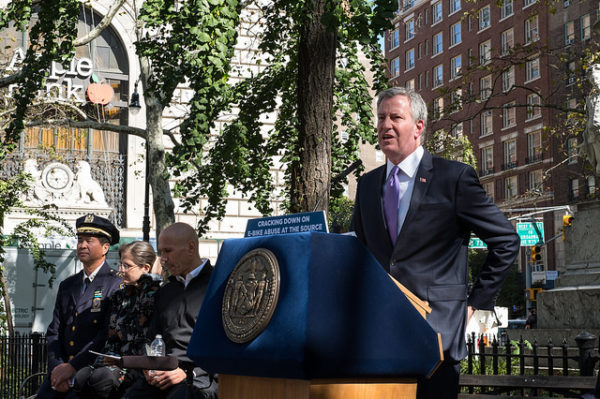 A Trucker Killed a Cyclist at the Spot Where de Blasio Announced His E-Bike Crackdown