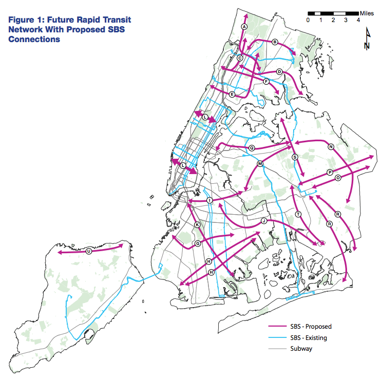 De Blasio Announces 10-Year Plan for 21 More Select Bus Service Routes