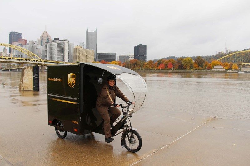 UPS Kicks Off Year-Round E-Trike Delivery Service in Pittsburgh