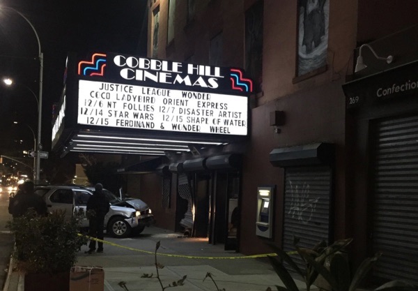 Sheer Luck Prevents Curb-Jumping Driver From Killing People on Court Street