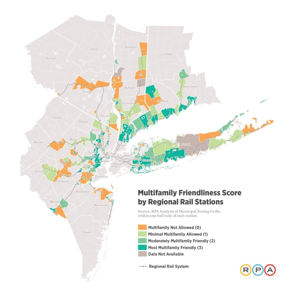 RPA: Make New York More Affordable By Toppling Barriers to Housing Near Regional Rail