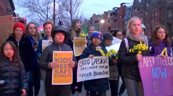 Streetfilms: Kids Lead the March for Safe Streets