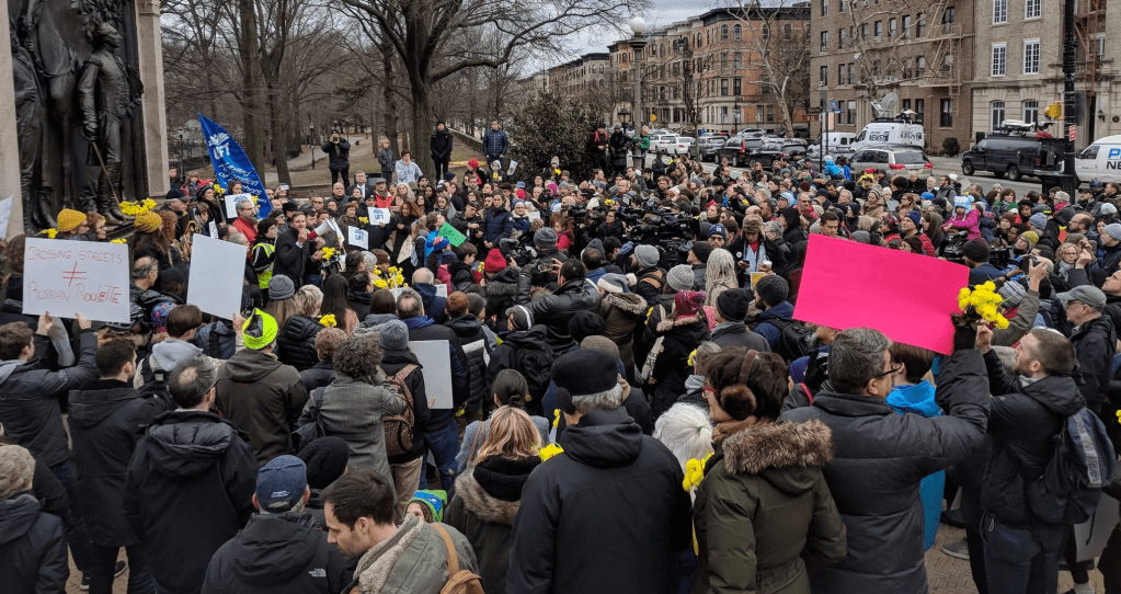 Hundreds of Parents and Children Demand Action From de Blasio to Stop Drivers From Killing Kids
