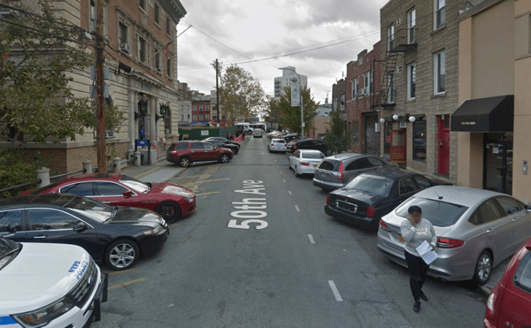 108th Precinct Cracks Down on Sidewalk Parking — NYPD Placard Holders Not Included
