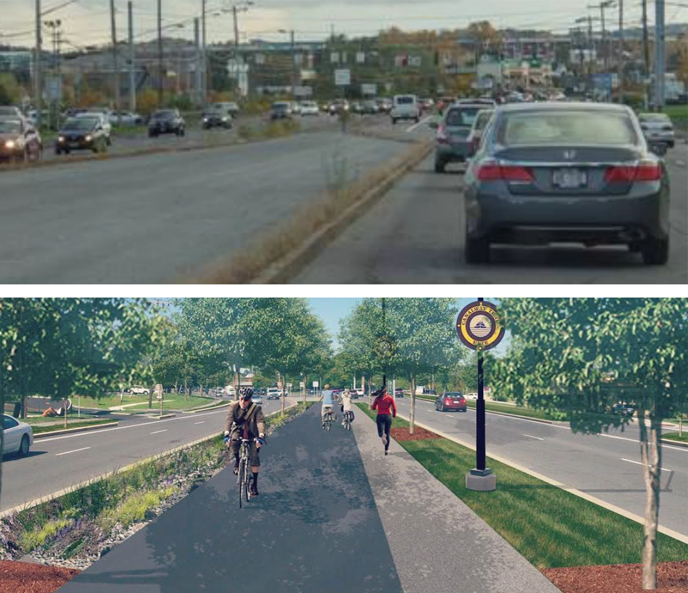 A New Approach to Retrofitting a Dangerous Suburban Road