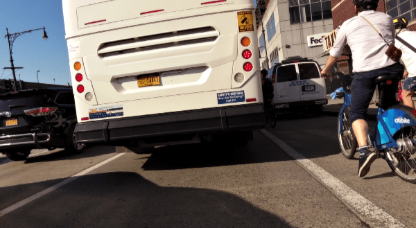 Cyclists Jockey With Traffic in NYC’s Annual Fleet Week Greenway Debacle