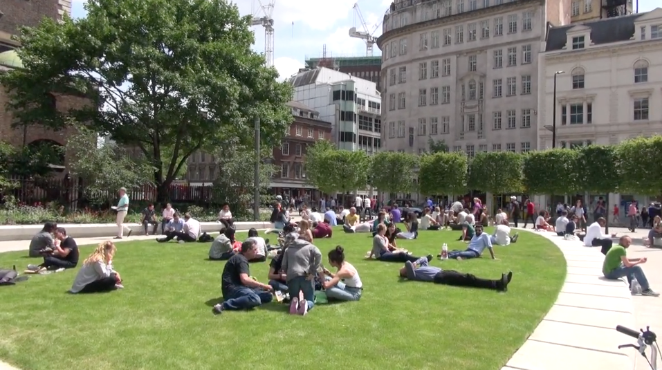 London’s Aldgate Square Goes From Stressful Traffic Circle to Great Public Space