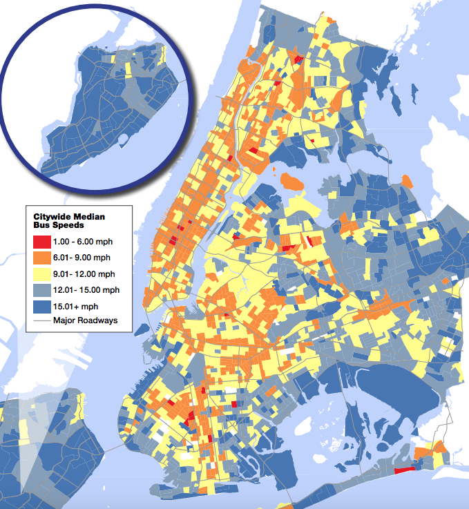 Eight Essential Charts and Maps From NYC DOT’s New Mobility Report