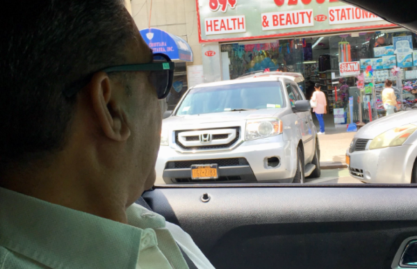 Adriano Espaillat shows how people on bikes are ruining Dyckman Street — by not even getting out of his car to investigate.