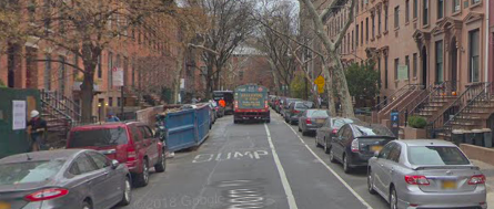 Schermerhorn Street between Court and Clinton streets before the repaving. Photo: Google Maps