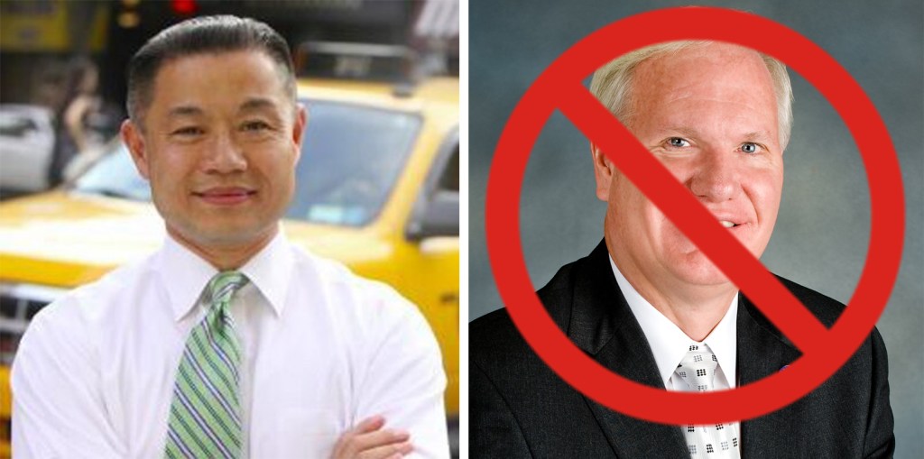 Senate District 11 Showdown: John Liu vs. <s>Tony Avella</s>
