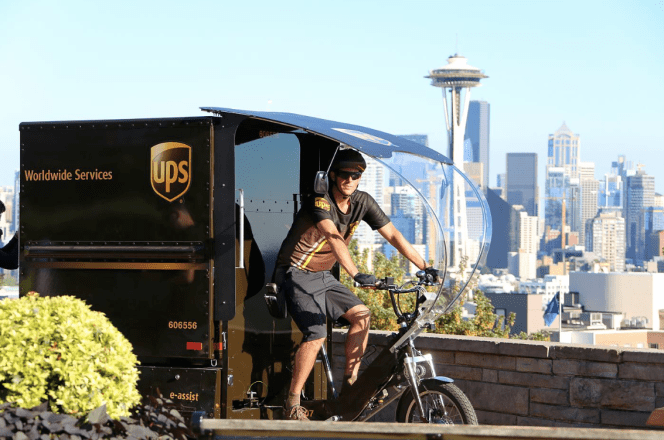 UPS to Test E-Bike Deliveries (Alas, in Seattle)
