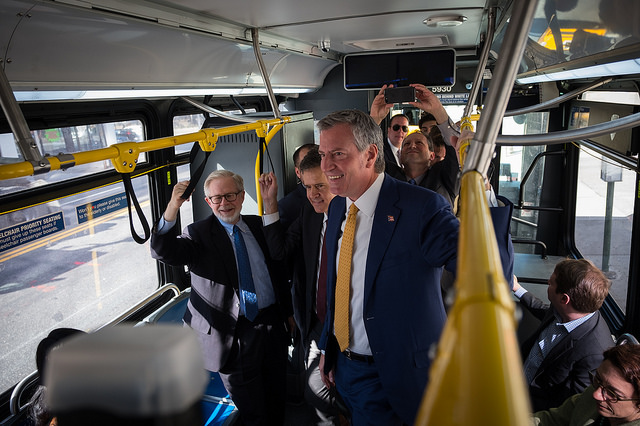 City Budget Gives Buses A Key Boost at Intersections