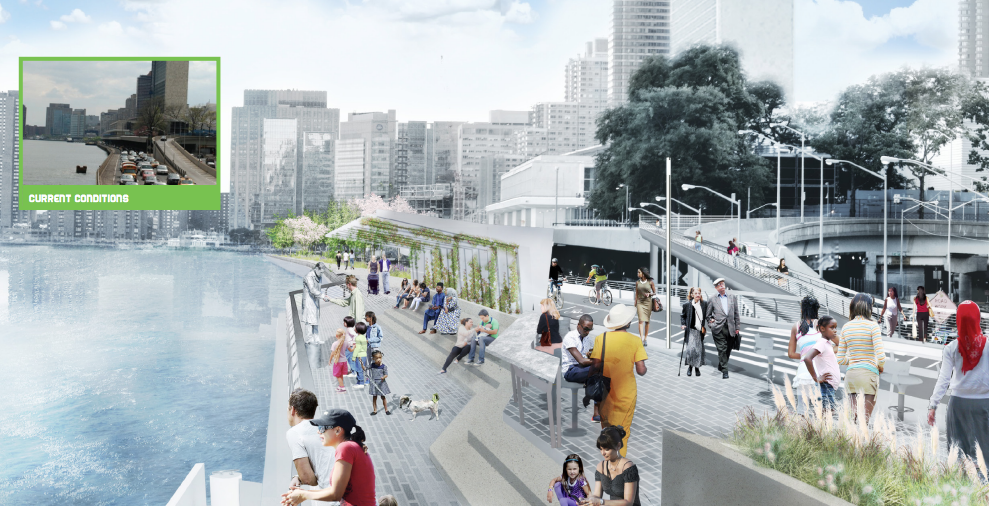 No Funding or Timeline To Close Gaps on 28 Blocks of the East River Greenway