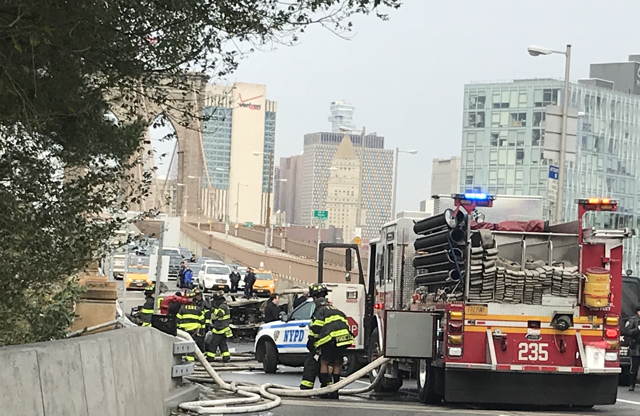 Brooklyn Bridge crash
