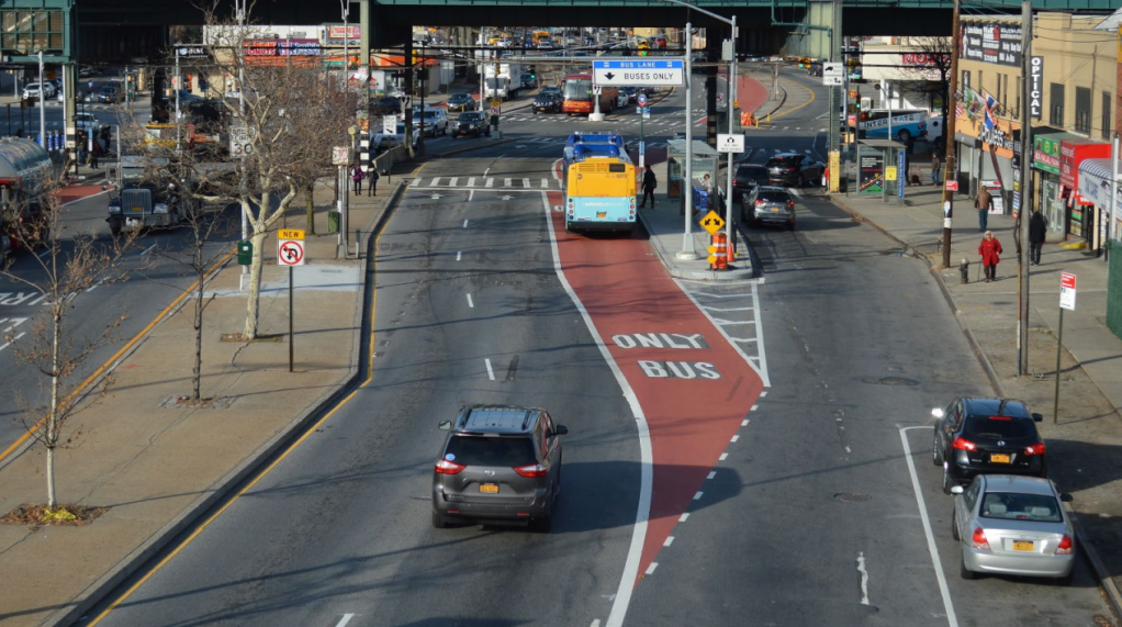 Take That, Haters: Woodhaven Blvd. Bus Lanes Have Sped Up Service With Minimal Impact on Drivers
