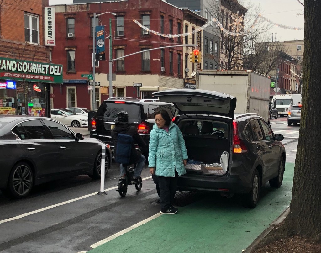 DOT Will Truly Protect Grand Street Protected Bike Lane
