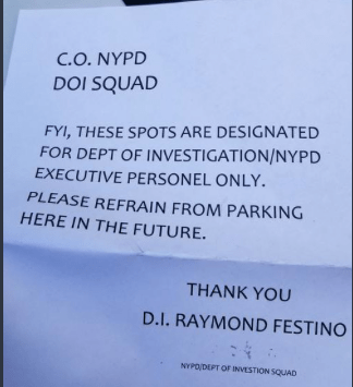 Will DOI Take Placard Abuse Seriously — Or Just Keep Abusing Placards?