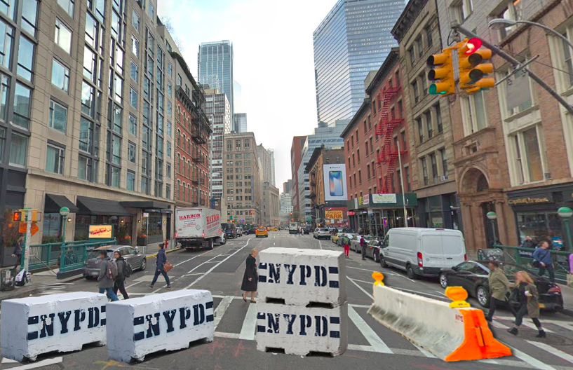 De Blasio To Announce Car-Free Lower Manhattan Today!