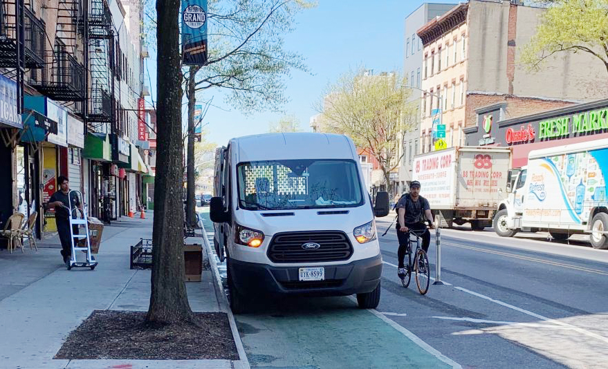De Blasio Announces Grand Street Bike Lanes Will Stay, Ending L-Train Uncertainty