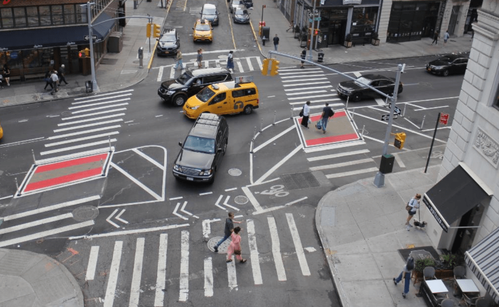 DOT Will Replace East Village ‘Mixing Zones’ With Semi-Protected Intersections