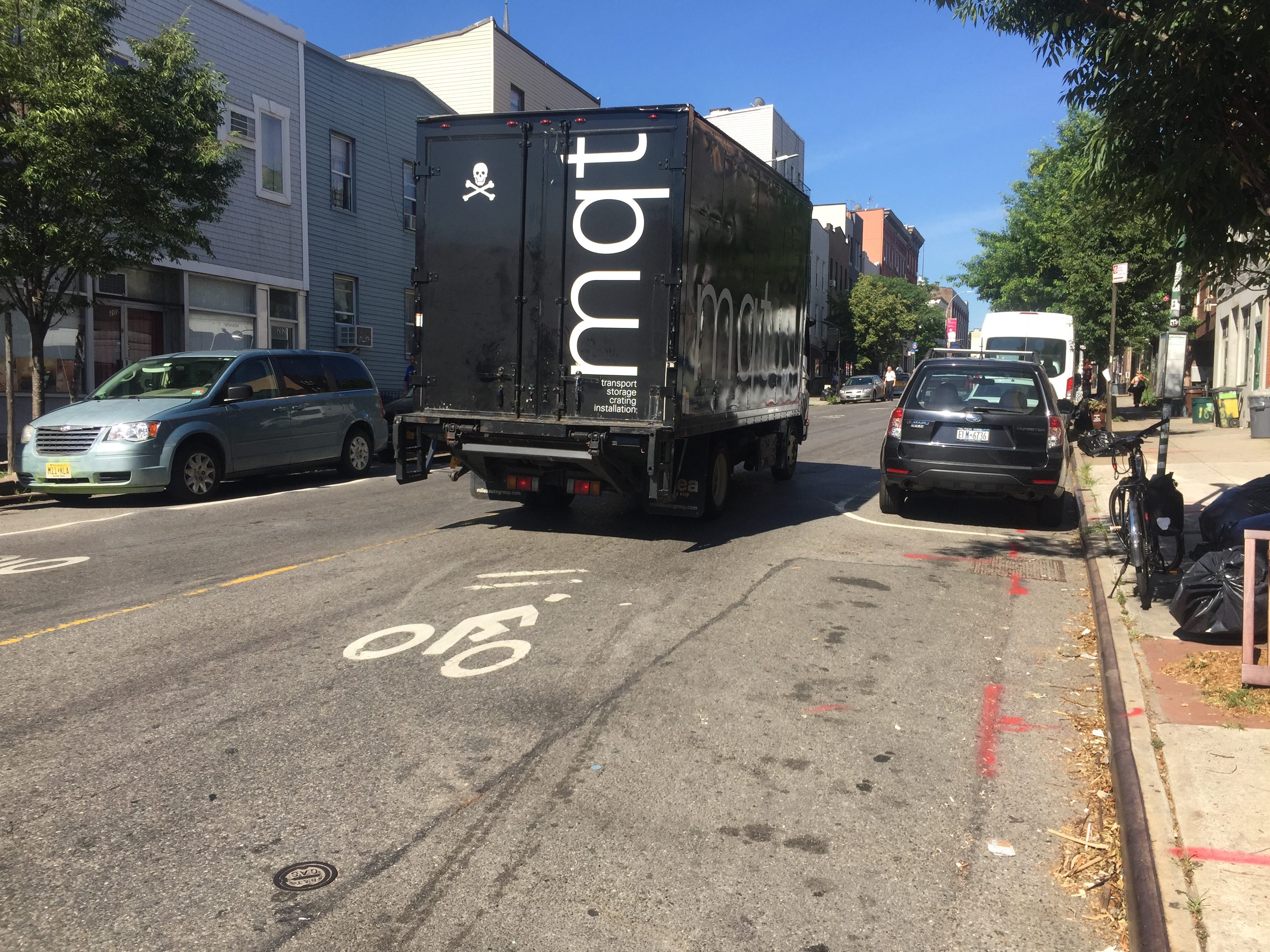 Greenpoint Avenue is an unnecessary choke point.