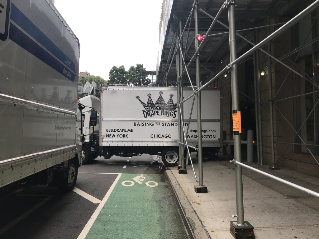 Eyes on the Street: Hey, DOT, About That Protected 26th Street Bike Lane…