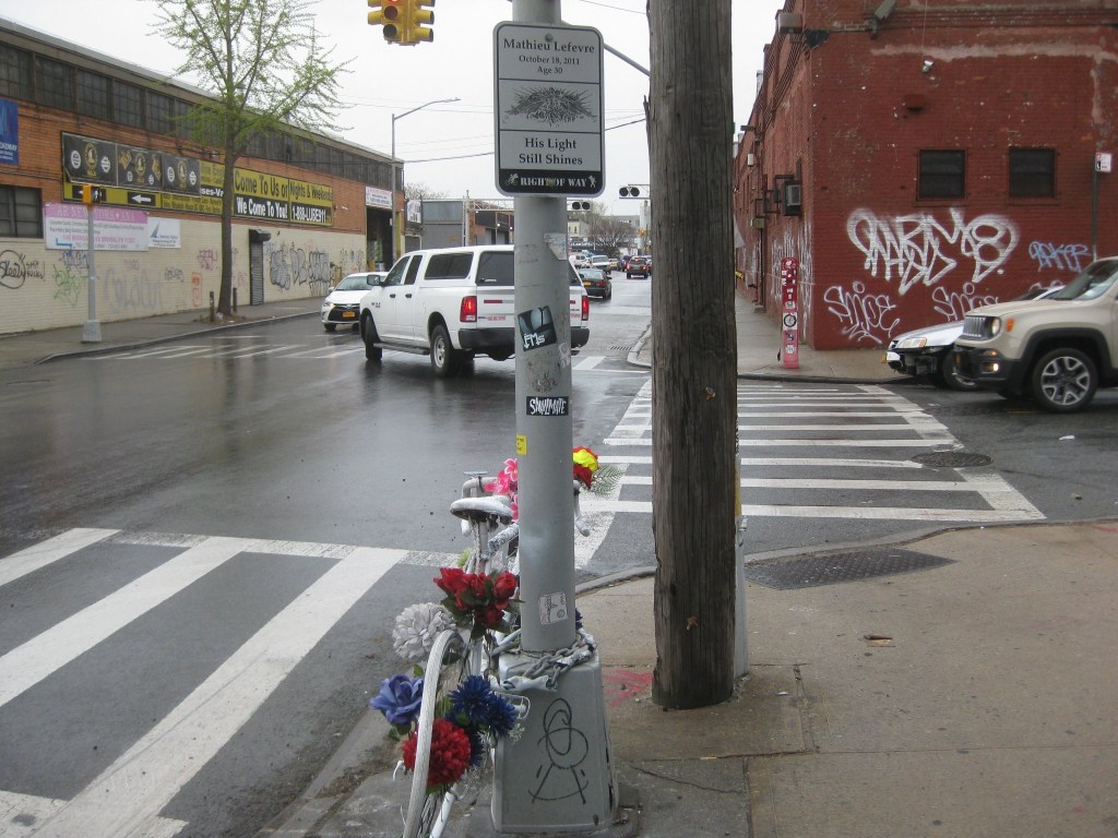 Mother Of Slain Brooklyn Cyclist Wants Her Son’s Tribute Sign Back