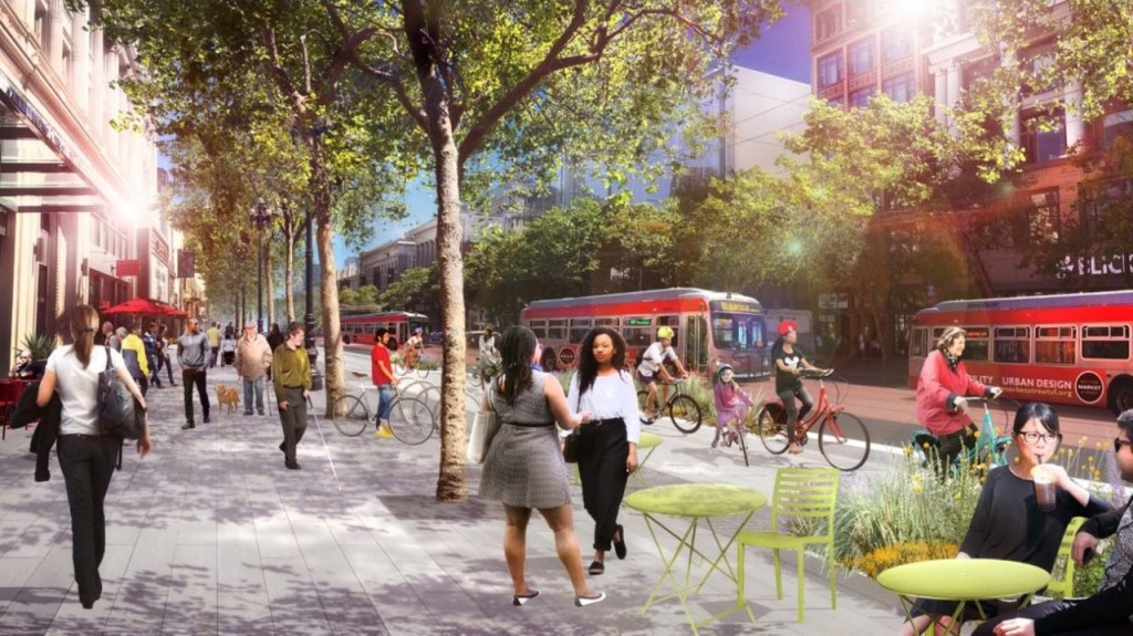 SF Follows New York in Banning Cars on Key Transit Street
