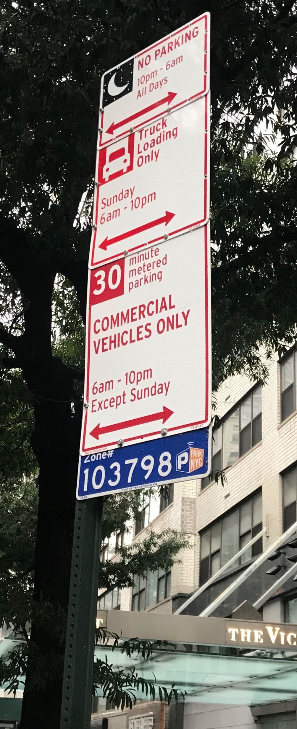 busway day 1 — truck parking rules