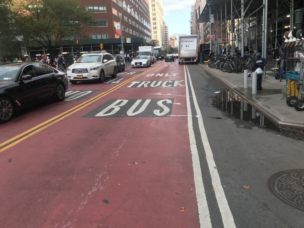 The 14th Street Busway Starts Thursday — But Enforcement Won’t Start ‘Til December